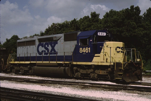 CSX EMD SD40 Kodachrome original Kodak Slide EUR 2,74 - PicClick FR