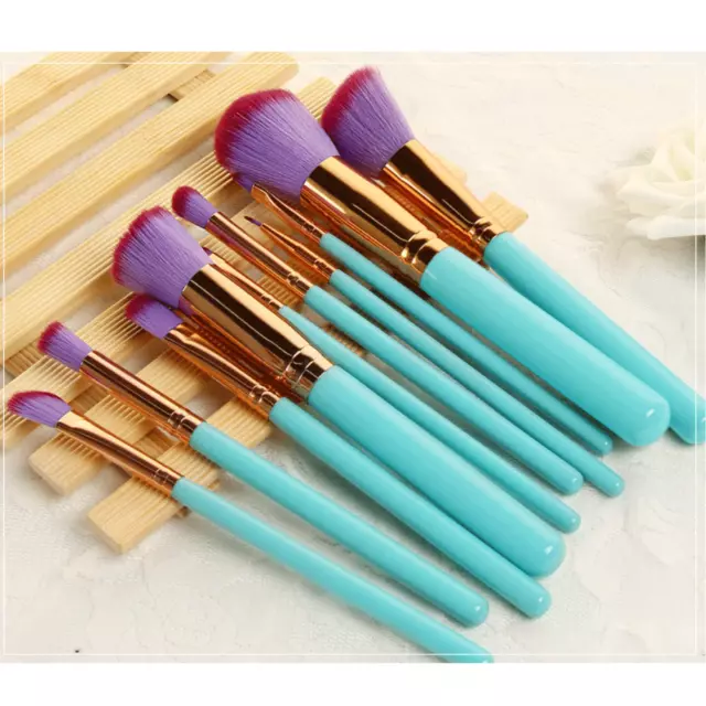 10pc Sirena Unicorno Trucco Pennelli Fard Polvere Ombretto Correttore Pennelli