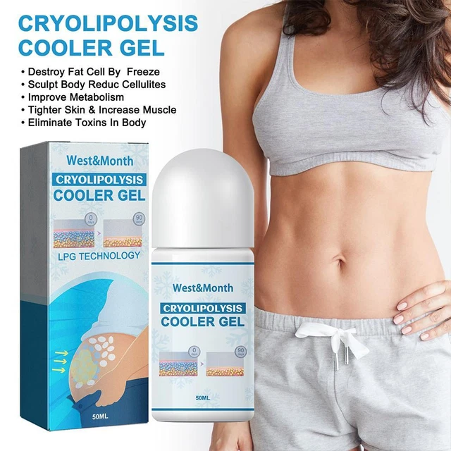 Gel enfriador de criolipólisis crema quemador de grasa gel cremas adelgazantes