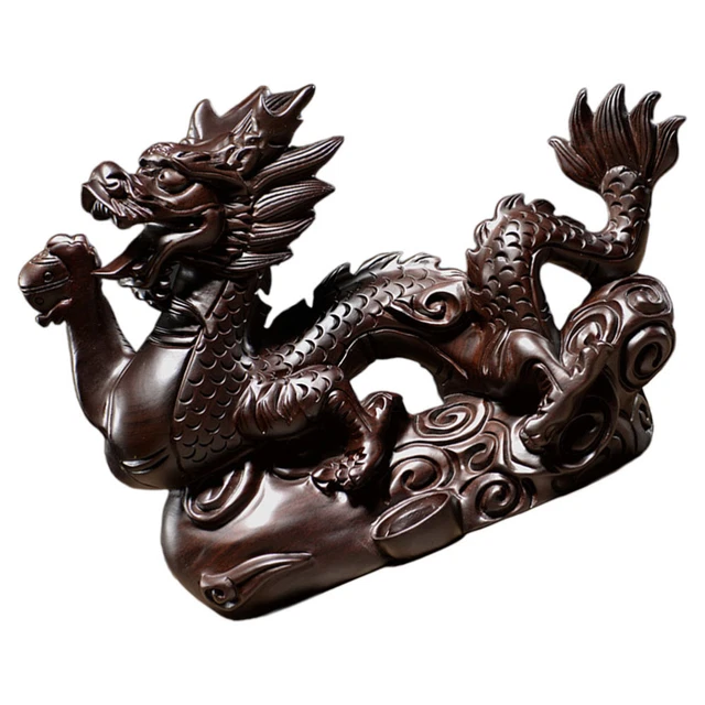 CHINESE DRAGON FIGURINE 2024 Year of The Animal Figures Feng Shui £15.