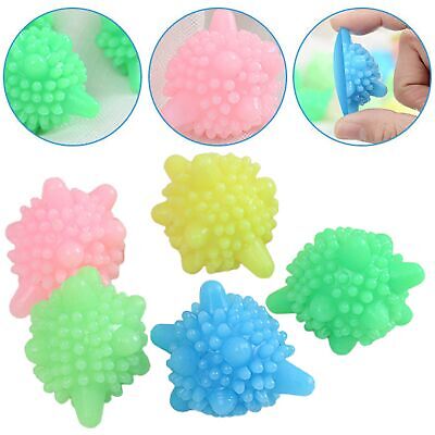 10 piezas bolas limpiadoras para lavadora antibobinado de superficie lisa de bola de lavado