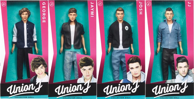 NEW UNION J Collector Doll George Jaymi Josh JJ Band Lookalike Fashion  Figures £4.49 - PicClick UK