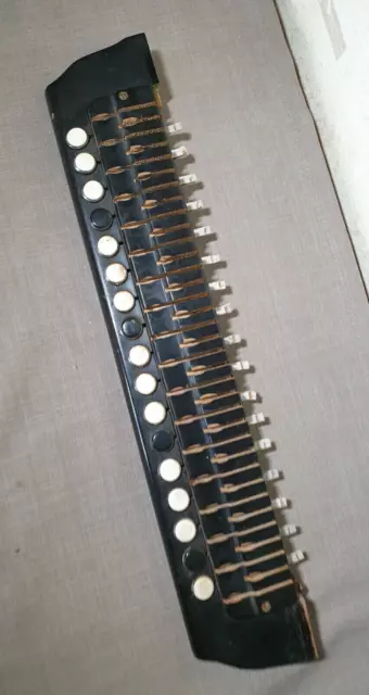 Vintage Musical Instrument part USSR Soviet accordion Keyboards musical keys