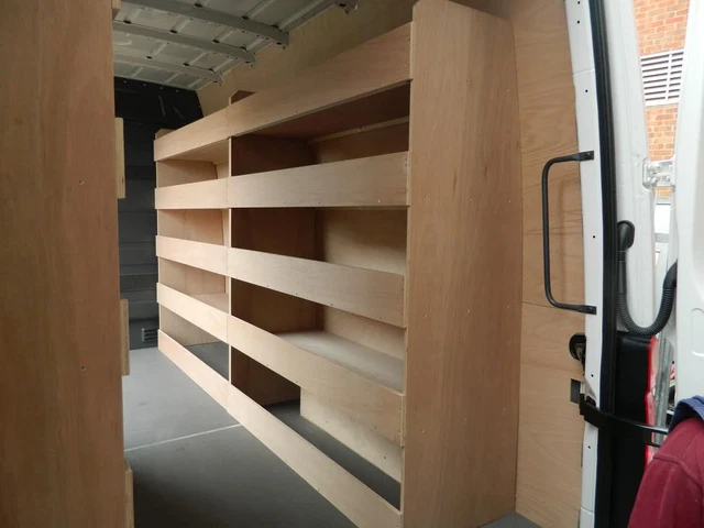 VOLKSWAGEN CRAFTER MWB 2006 - 2016 Ply Van Shelving, Racking, Storage ...