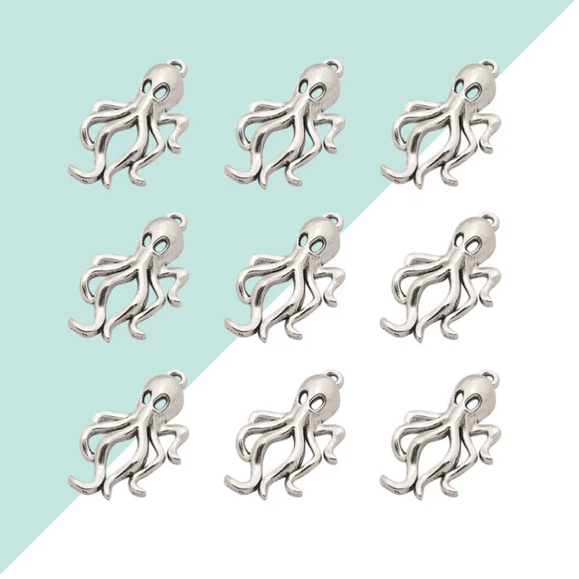 DIY pendant charms 50 stücke Octopus Auto Anhänger Charms DIY Schmuckherstellung