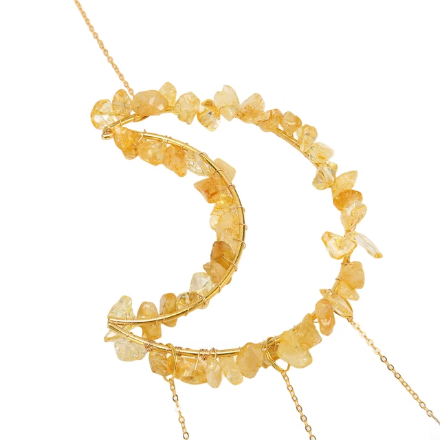 Hanging Crystal Suncatcher Exquisite Colored Glaze Fine Texture Moon Star
