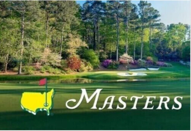 Masters 2023-2 tickets for Wednesday Pratice Round & Par 3 Tournament 4/5