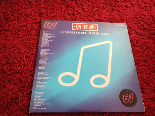 ON THE AIR - 60 Years Of BBC Theme Music - Double Vinyl LP *Gatefold* *REF 454*