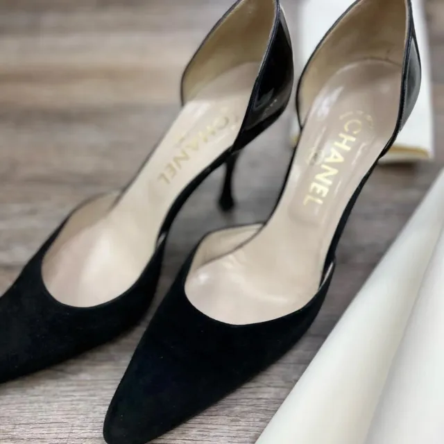 Chanel Suede heels Size 40