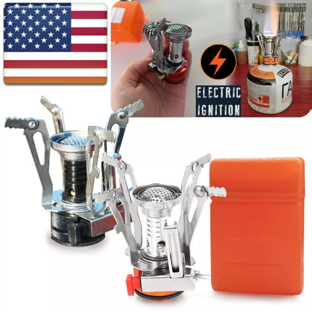 BACKPACKING STOVE PORTABLE Camping Stoves With Piezo Ignition