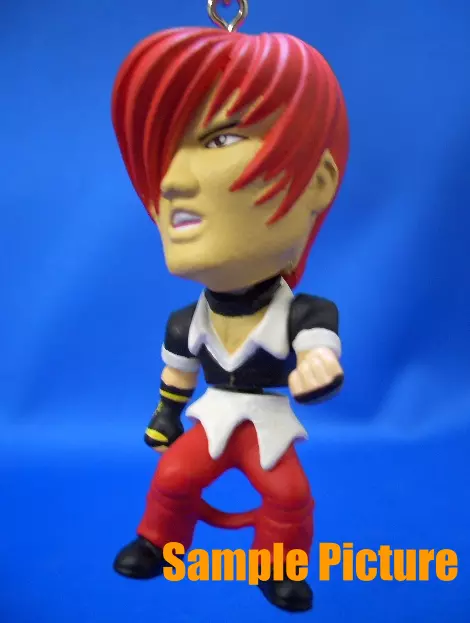 KOF King of Fighters Iori Yagami Figure Keychain Capcom vs SNK JAPAN