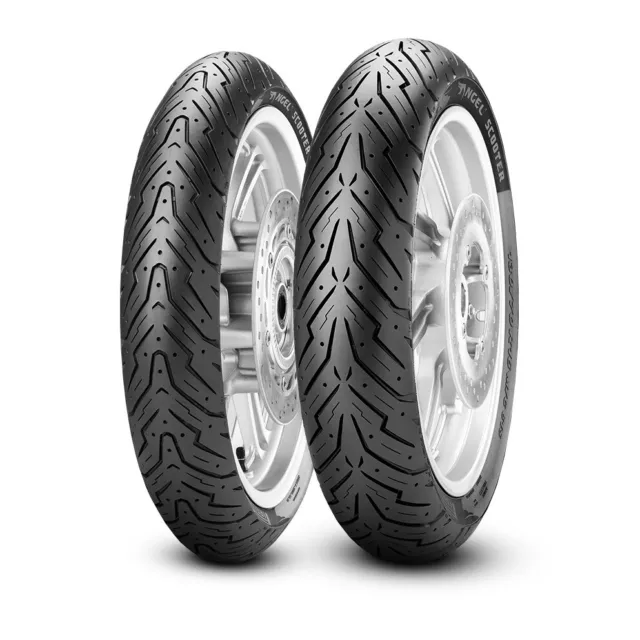 Pirelli Angel Scooter 130/70-12 & 120/70-12 Tyre Pair Vespa Gts Piaggio Hyosung