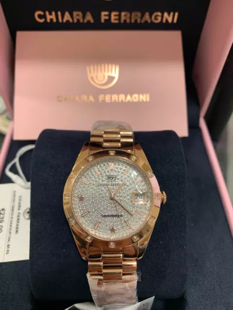 Orologio da polso in acciaio rosa CHIARA FERRAGNI per donna EVERYDAY