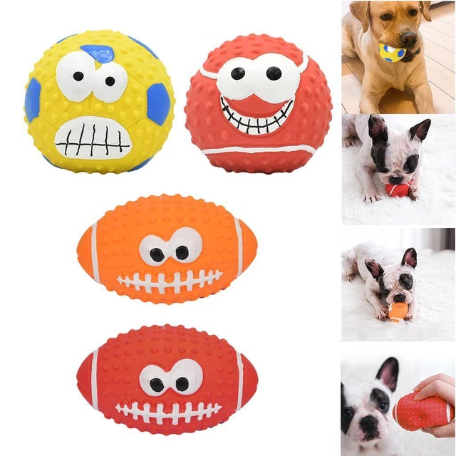 Latex Hund Quietschespielzeug Gummiweiches Hundespielzeug Kauen Quietschendes