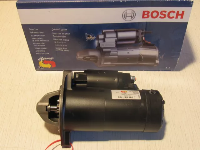 BOSCH Anlasser 0986017790 ALFA ROMEO FIAT LANCIA 46473784, 46478945, 60814911