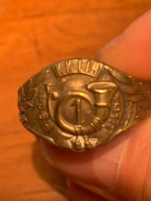 K U K Landsturm Infanterie Regiment 1 Ring Patriotika 1914 - 1916 Monarchie