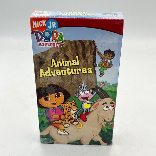 DORA THE EXPLORER: Animal Adventures VHS Tape 2006 Nickelodeon Nick Jr ...
