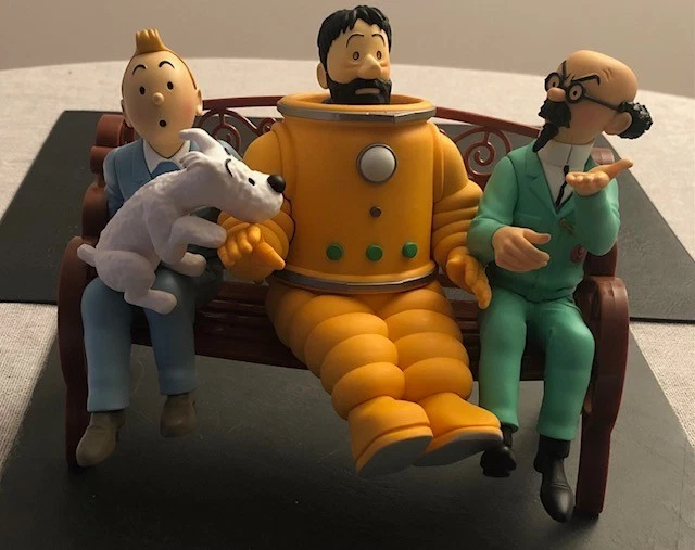 Collection officielle figurine tintin n 17 tournesol au corn à Rennes