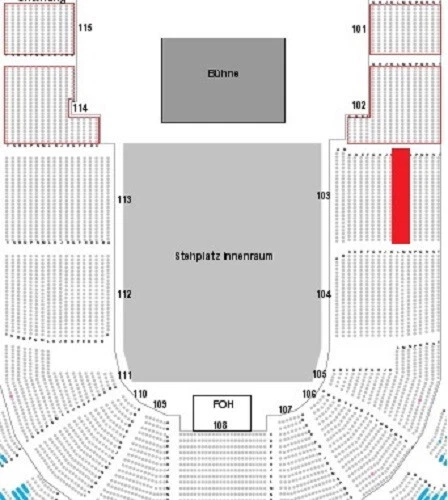 2 Konzertkarten Tickets FALL OUT BOY 6.11.2023 Oberhausen Unterrang Block 103