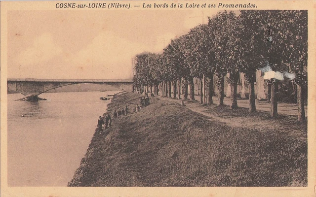 58 - snow - COSNE sur LOIRE - the banks of the Loire 43627