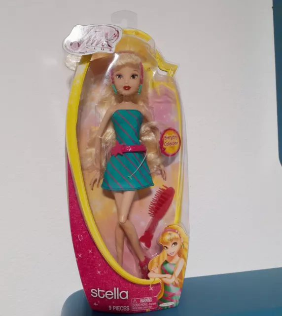 Winx Club Everyday Collection Stella Doll 2012 Jakks Pacific MNIB Boxed