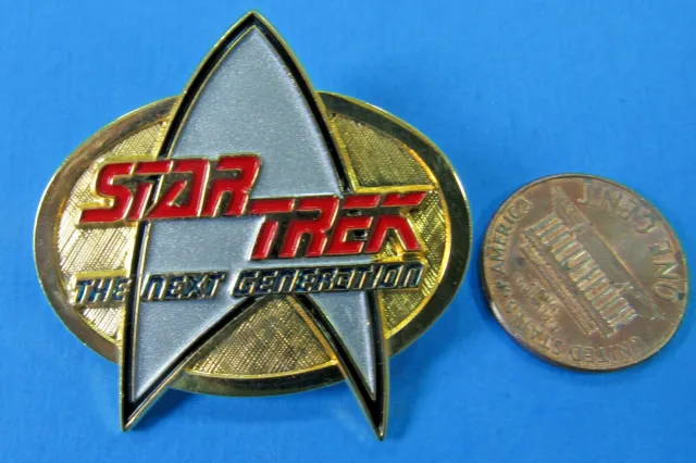 PIN Star Trek Next Generation '90 vtg insignia communicator badge style
