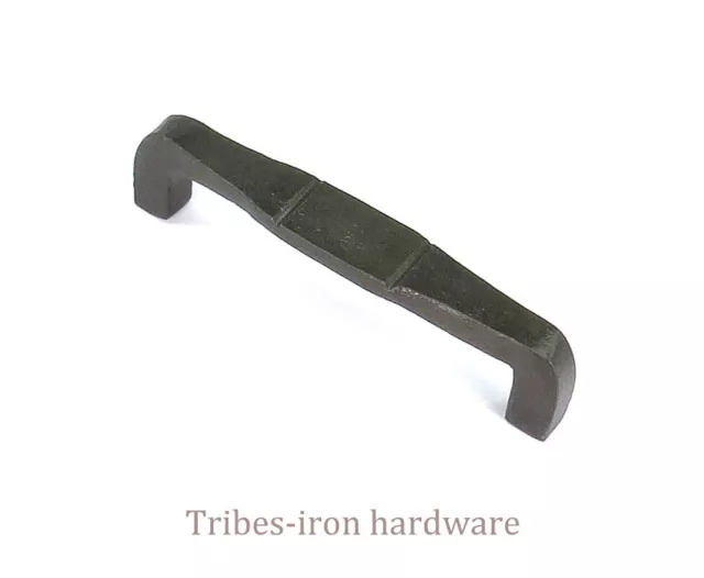 Wrought iron Cabinet Pull Handle 96mm Kitchen Door Chest Drawer Rustic Cupboard