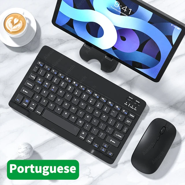 Tablet Wireless Keyboard for Ipad Samsung Xiaomi Huawei Teclado Bluetooth-