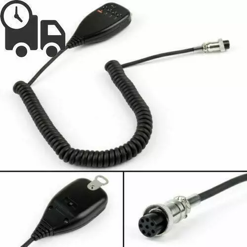 5Pcs MC-44 Speaker Microphone For Kenwood TM-231 TM-231A TM-241 TM-331A Radio EP