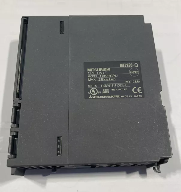 Used MITSUBISHI Q02HCPU PLC Melsec CPU