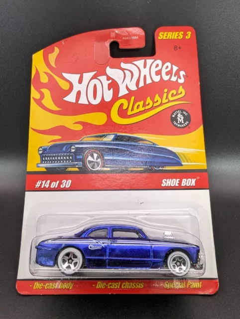 Hot Wheels Classics Shoe Box Hotrod Blue Car Series 3 2006 Release L38