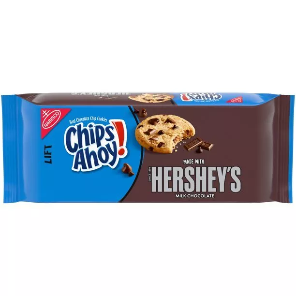 Chips Ohé Chocolat Puce Cookies W/Hershey's Lait Chocolat 281ml Exp 06/2023