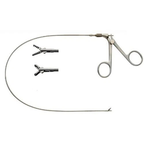 SS CYSTOSCOPY FLEXIBLE Grasping Forceps or Biopsy Double Action Jaws 4