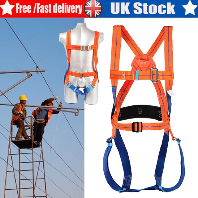 CLIMBING SAFETY HARNESS Fall Arrest Harness Full Body Fall Protection