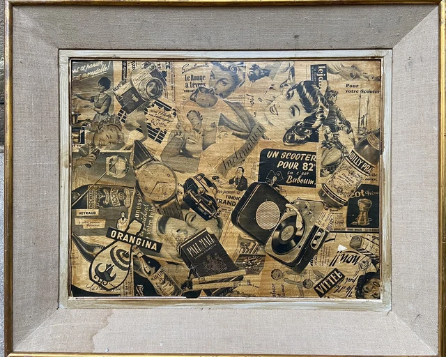COLLAGE DADAISTE - Francis PICABIA - Kurt SCHWITTERS - Hannah HÖCH - vers 1950-