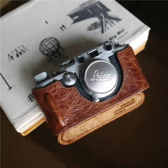 Cam-in Genuine Leather Half Case For Leica IIIF 3F IIIC 3C Camera Bag Cover