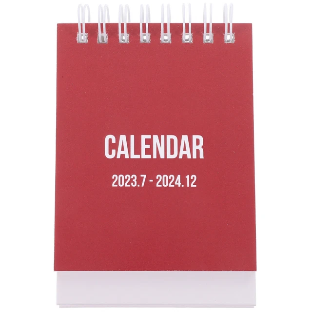 FREE STANDING CALENDAR 2023 2024 Desktop Calendar Desktop Calendar Desk
