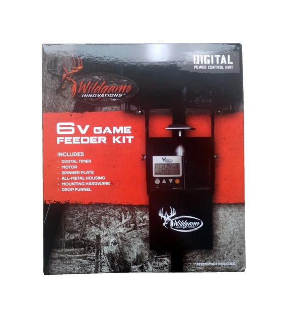 DEER FEEDER WILDGAME Innovations 6V Digital Game Kit TH6VD Power