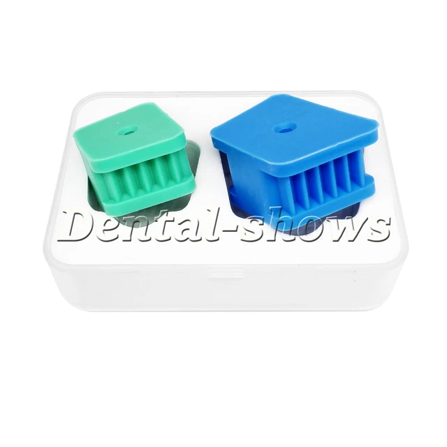 2 Pcs Mouth Bite Rubber Opener Cheek Retractor Dental Oral Care Tool Small+Large