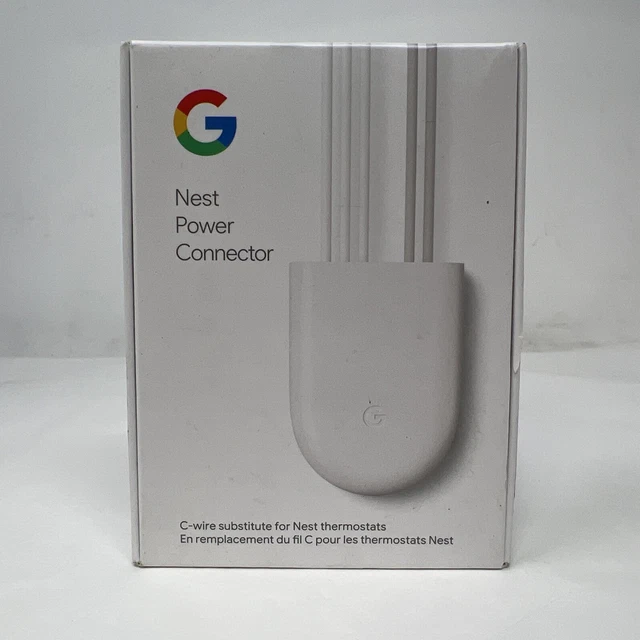 GOOGLE NEST POWER Connector Nest Thermostat C Wire Adapter Fast Free