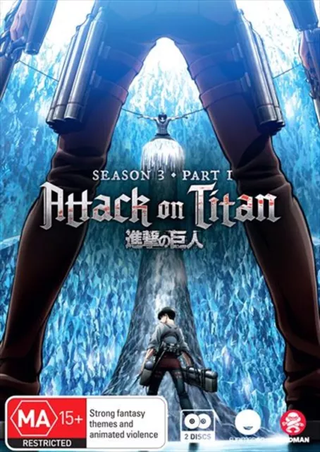 DVD Anime Attack On Titan Season 1+2+3 +6 SP, Lost Girls & Junior High  English