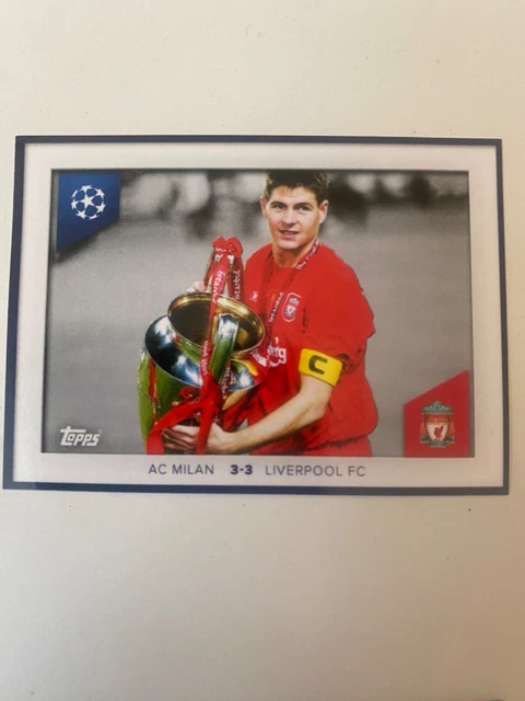 TOPPS UEFA CHAMPIONS League 2023/2024 Sticker #696 UCL Memories That ...