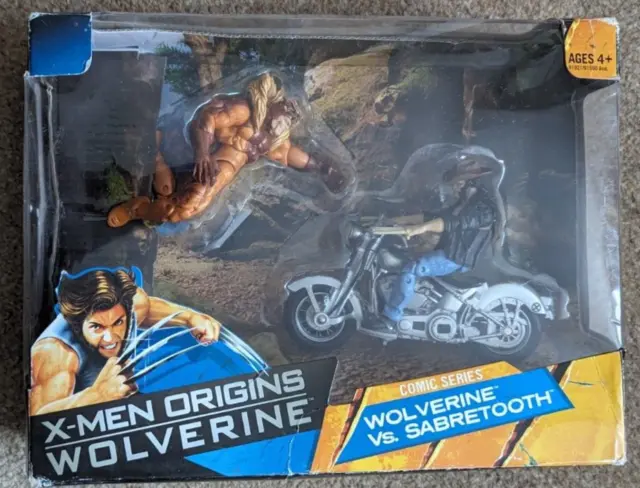 Marvel Legends X-Men Origins Series Wolverine vs Sabretooth 3.75 figure