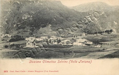 Cartolina di Selvino, stazione climatica in Valle Seriana - Bergamo