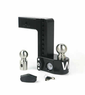 Weigh Safe 8" Drop Hitch Ball Mount 2.5" Shaft w/ Tongue Scale WS8-2.5-CERBLA