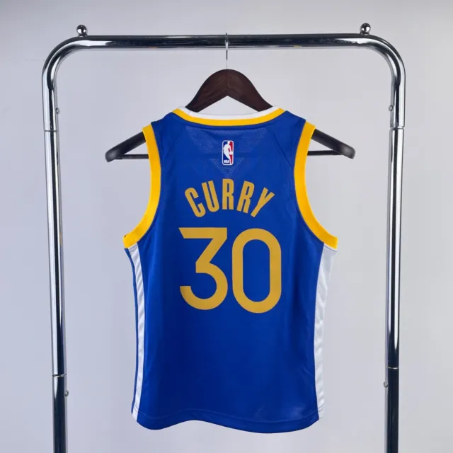 Nike Steph Curry #30 Youth L Golden State Warriors Jersey Nba Basketball Kobe