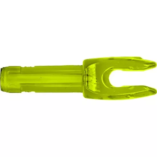 Easton 127773 Lemon-Lime Precision Molded Deep Six Nocks (12 Pack)