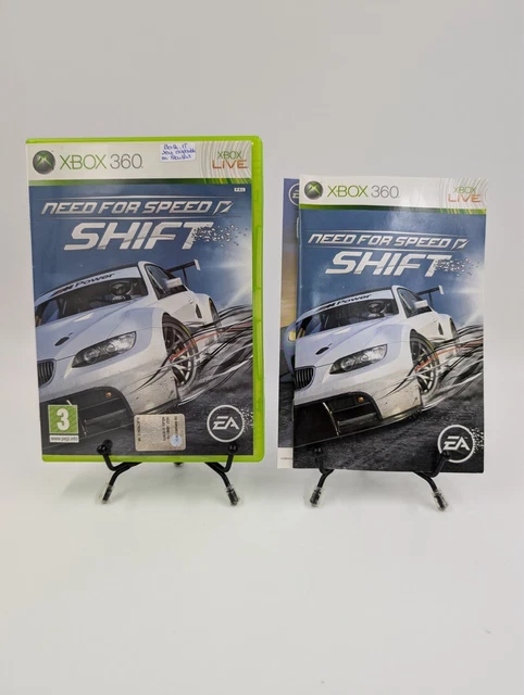 Jeu Need For Speed Shift - Version FR Complète Xbox 360 - Très Bon état