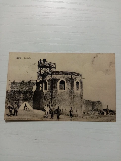 Nella LIBIA ITALIANA MERG Castello viaggiata