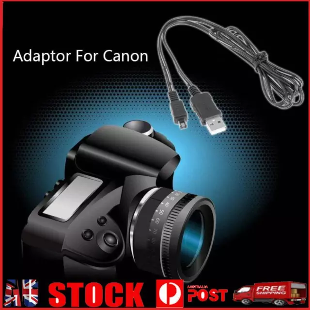 1.5m USB Charging Power Cable for Canon Camera Power Adapter CA-110E
